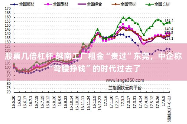 股票几倍杠杆 越南工厂租金“贵过”东莞，中企称“弯腰挣钱”的时代过去了