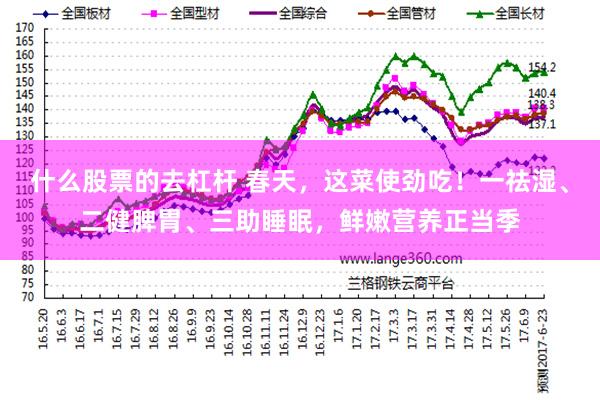 什么股票的去杠杆 春天，这菜使劲吃！一祛湿、二健脾胃、三助睡眠，鲜嫩营养正当季